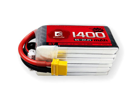 BEAT Shadow 1400mAh 4S/6S 150C リポバッテリー XT60
