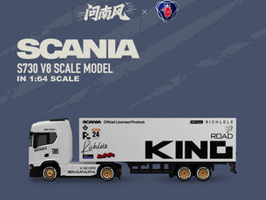 Wen Nan Feng 1/64 Scania S730 V8 全比例RCドリフトトラックRTR 公式ライセンス取得Z6760