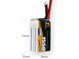 BEAT 1550mAh 4S/6S 130C リポバッテリー XT30/XT60