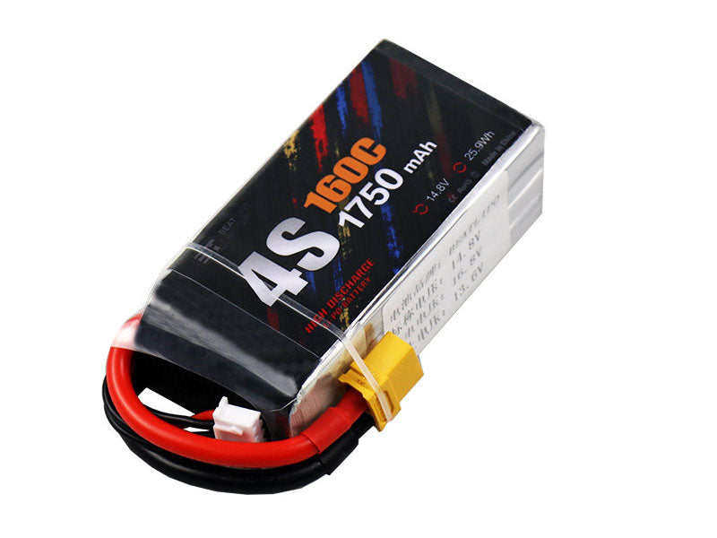 BEAT 1750mAh 4S/6S 160C リポバッテリー XT30/XT60