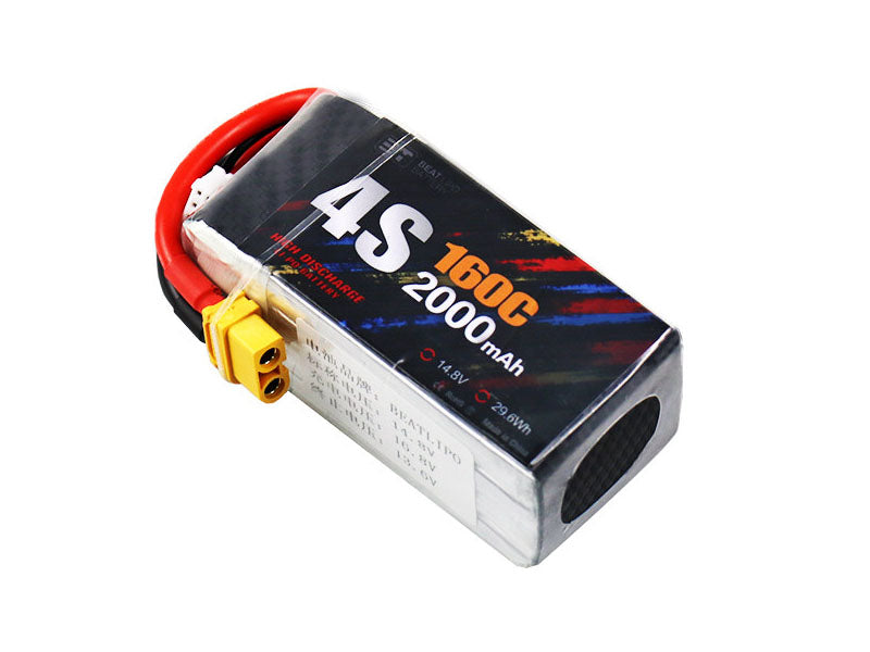 BEAT 2000mAh 4S/6S 160C リポバッテリー XT30/XT60