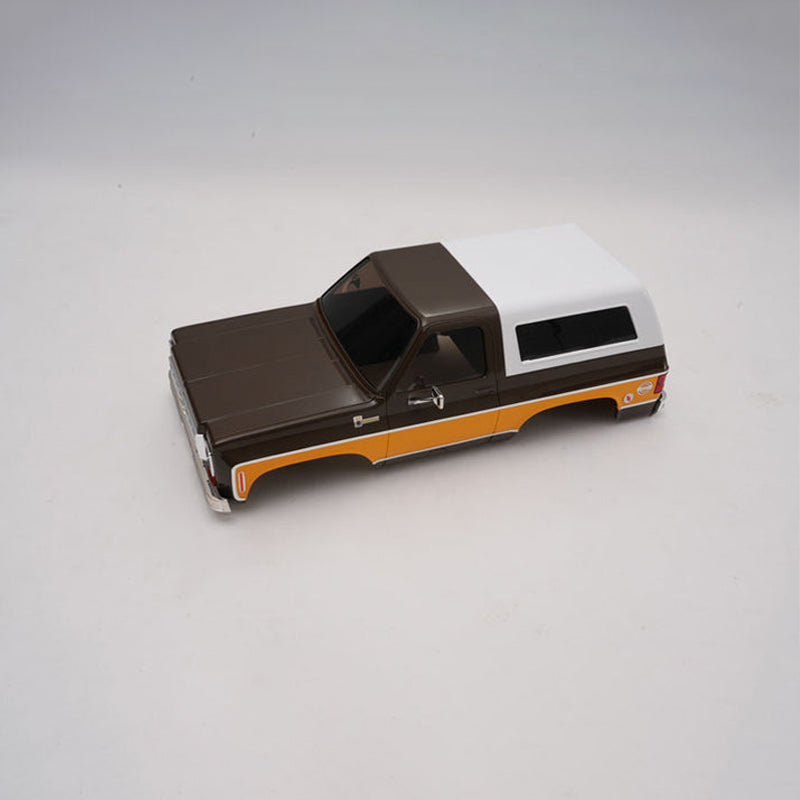 FMS 1/24 K5ブレイザー用 塗装済みボディアセンブリー（ブラウン/イエロー）