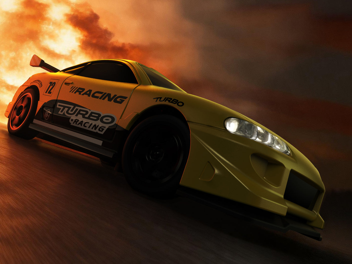 2026新版～Turbo Racing C72 ミニラジコンスポーツカーRTR 技適付
