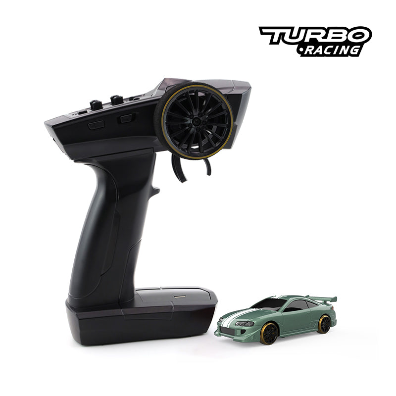 TURBO RACING C61/C62/C63 1:76ドリフトカー ジャイロ付きミニラジコンカー 2.4GHz技適認証済み RTRフルセット C61紫色