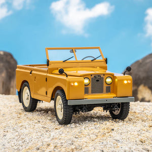 FMS 1:12 Land Rover Series II RTRオフロードRCカー 4WD 電動リモコンカー ランドローバー車モデル 国内認証済み