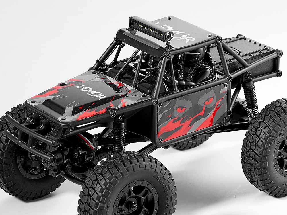 FMS LEMUR FCX24 1/24スケール 4WD RTR 赤 FMS 1:24 FCX24 Lemur RTR RCオフロード バギー 国内認証済み