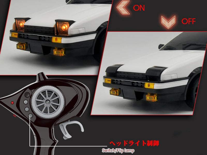 LDR/C 1/18 AE86 RCラジコンドリフトカー 2.4GHz比例制御