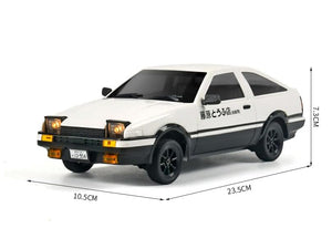 LDR/C 1/18 AE86 RCラジコンドリフトカー 2.4GHz比例制御 ジャイロ付き