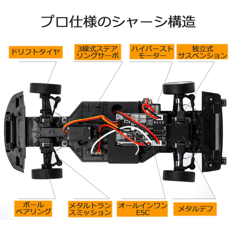ラジコン道具 ステアリングリンケージセット Cカー用 [FOC07] - スーパーラジコン