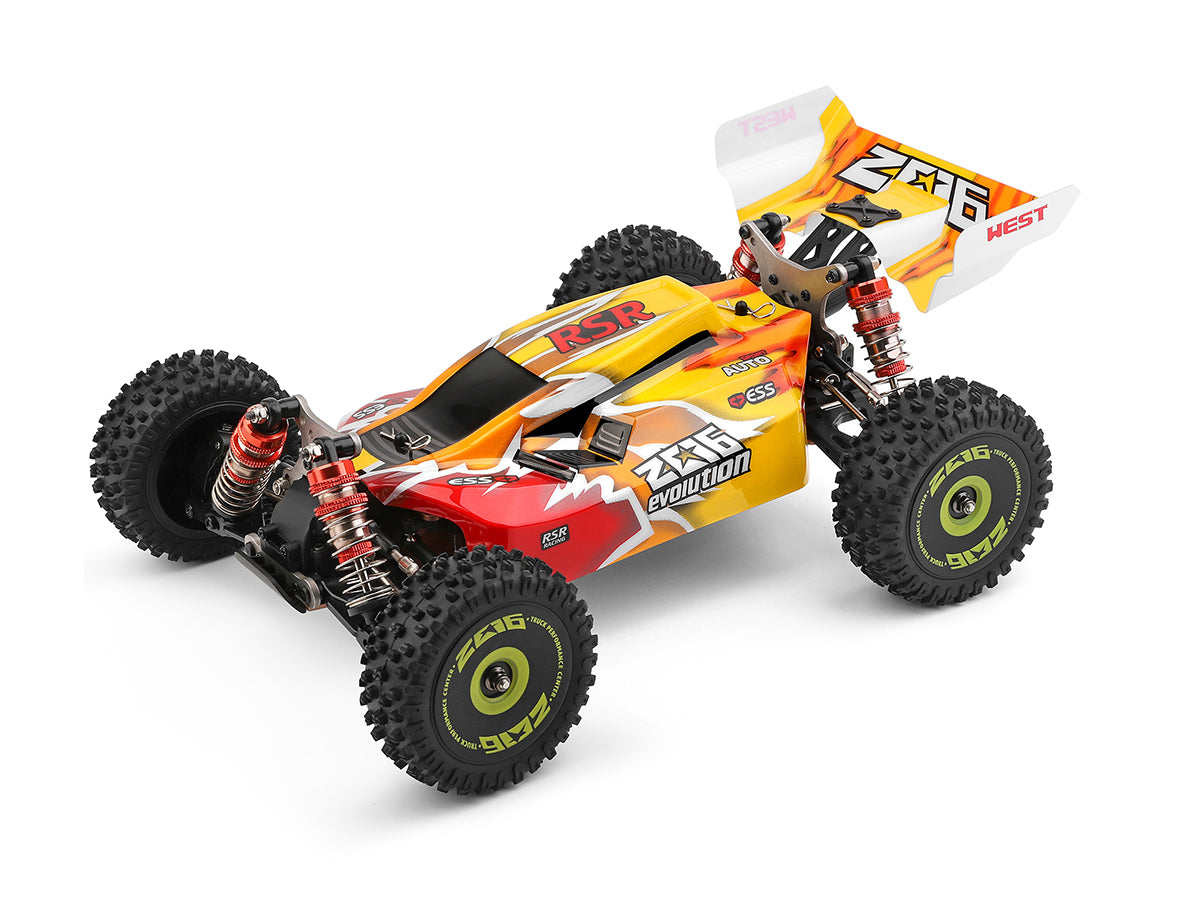 WLtoys 144010 1:14 電動RCドリフトカー75km/h 高速走行4WD オフロードバギー RTR