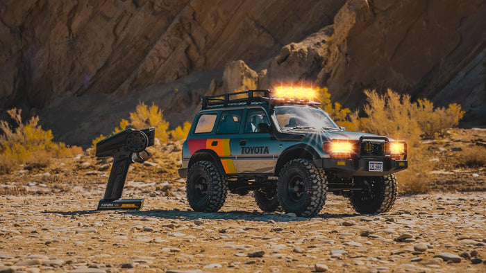 FMS 1:10 FCX10 LC80 Toyota Land Cruiser 80 4WDラジコンクローラーRS FMS 1:10 FCX10 LC80 Toyota Land Cruiser 80 4WDラジコンクローラーRS