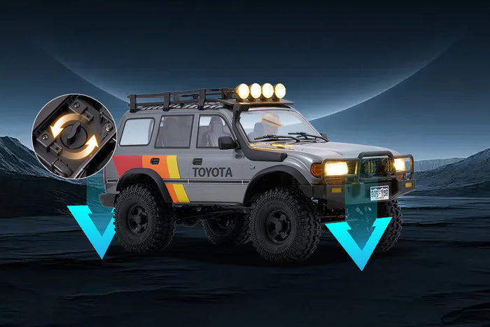 FMS FCX10 PRO トヨタ ランドクルーザー80 バッテリー充電器付き FMS 1 FMS FCX10 PRO トヨタ ランドクルーザー80 バッテリー充電器付き FMS 1