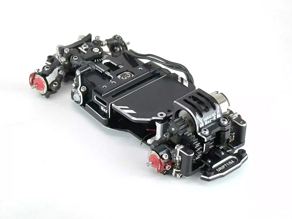 DMRacing NEZ-R 1/64 リアホイールドリフトプロ用 RC シャーシ 蚊車