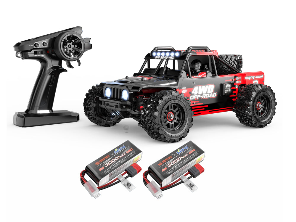 MJXRC 14209 1/14オフロードラジコンクローラー 4WD 技適認証済み バッテリー2個付属