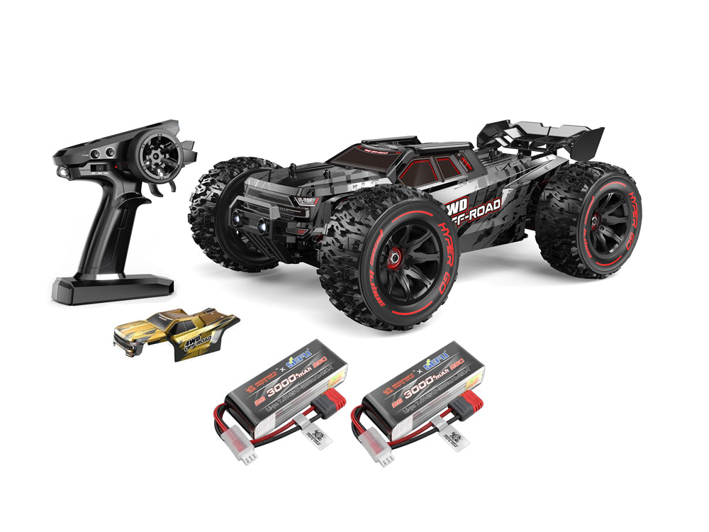 MJXRC 14210 1/14オフロードラジコンクローラー 4WD 技適認証済み バッテリー2個付属
