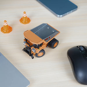 ARRISHOBBY 1:64 ‌全比例ミニダンプ ラジコン建設車両 デスク模型・知育ギフトに最適 技適認証済み