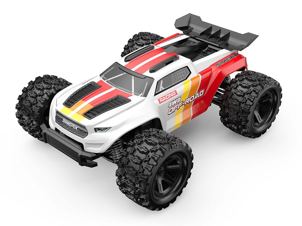 MJXRC 18208 1:18 高速ラジコンカー 30km/h 2色ボディ付属 1500mAhバッテリー2個  4WD 技適認証済み