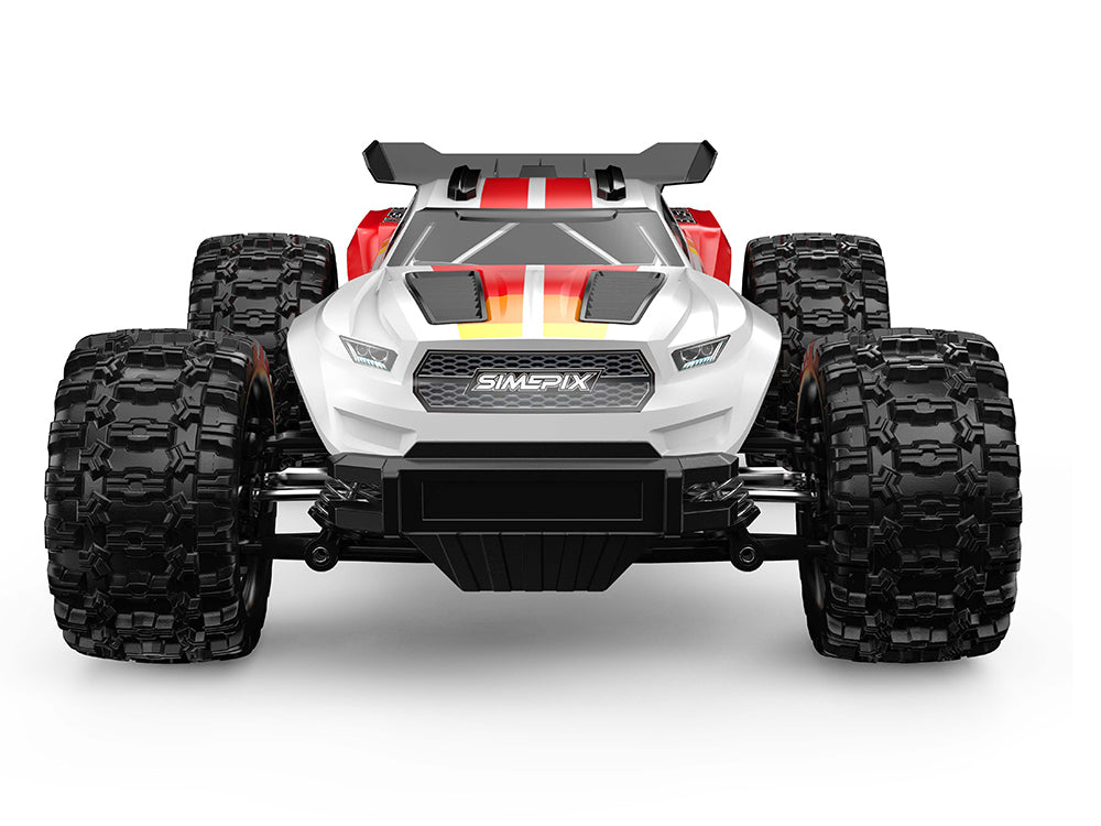 MJXRC 18208 1:18 高速ラジコンカー 30km/h 2色ボディ付属 1500mAhバッテリー2個  4WD 技適認証済み