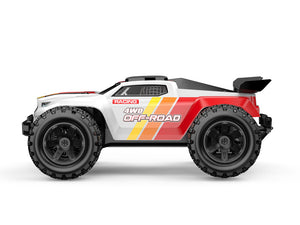 MJXRC 18208 1:18 高速ラジコンカー 30km/h 2色ボディ付属 1500mAhバッテリー2個  4WD 技適認証済み
