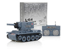 ARRISHOBBY 1/64 スケール RC戦車 赤外線バトル対応 2.4GHz 回転砲塔・発射音付き 技適認証済