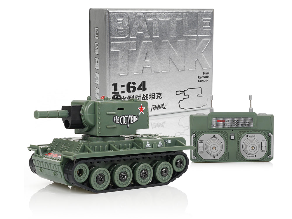 ARRISHOBBY 1/64 スケール RC戦車 赤外線バトル対応 2.4GHz 回転砲塔