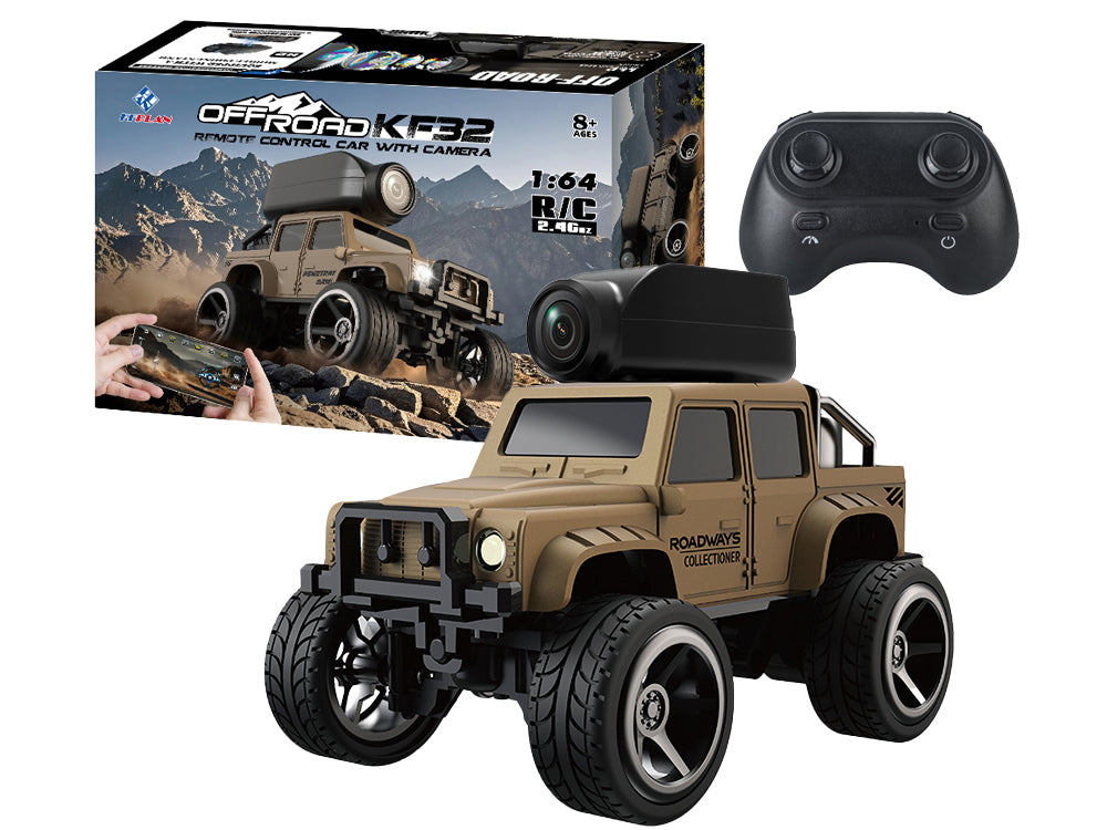 KFPLAN KF32 1:64ラジコンカー オフロード FPVカメラ付き  技適認証済み