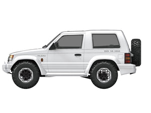 LDR/C 1:14 三菱PAJERO V24WG 1992 正規ライセンス オフロードRCクローラー LD1297S RTRセット 技適認証済