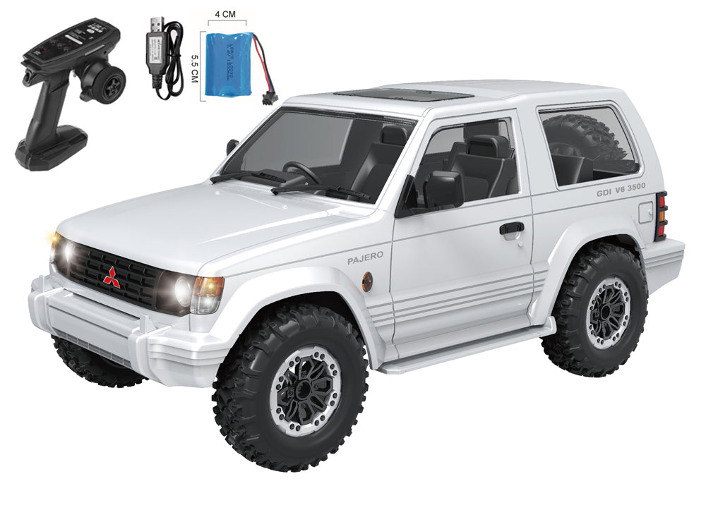 LDR/C 1:14 三菱PAJERO V24WG 1992 正規ライセンス オフロードRCクローラー LD1297S RTRセット 技適認証済