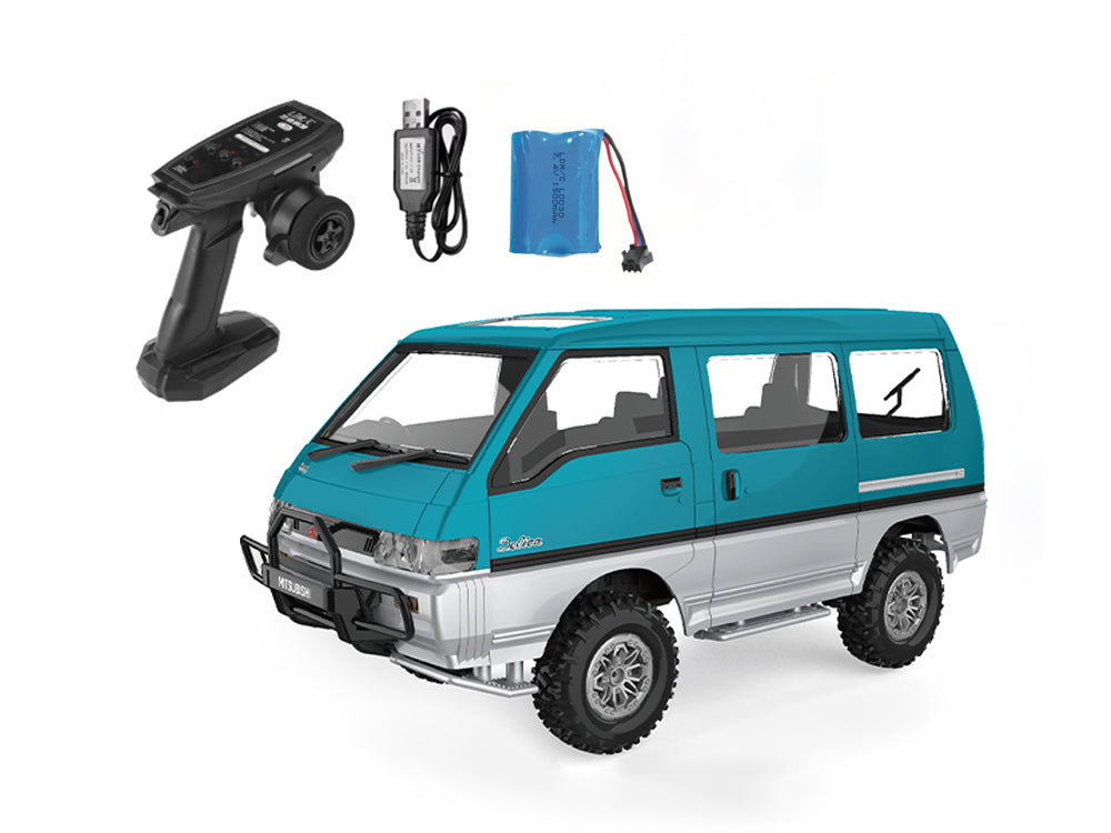 LDR/C 1:12 三菱デリカ L300 1986 正規ライセンス オフロードRCクローラー LD1296 RTR 技適認証済