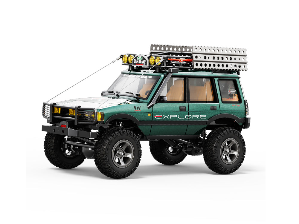 JXC 1:18 LR1801 RCカー 四輪駆動オフロードクローラー フルプロポ LEDライト搭載 技適認証済み