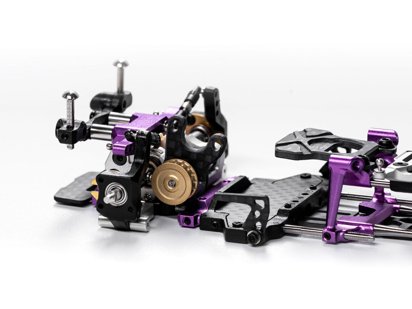 ARK EDGE AE24X pro 1/24 RC ドリフトレーサーメタルシャシーセット