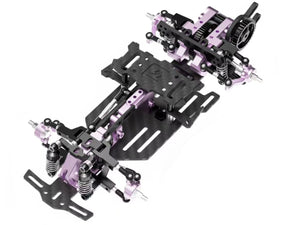 TG super 1/24 1/28 RWD ドリフトシャーシ二駆蚊車RAN