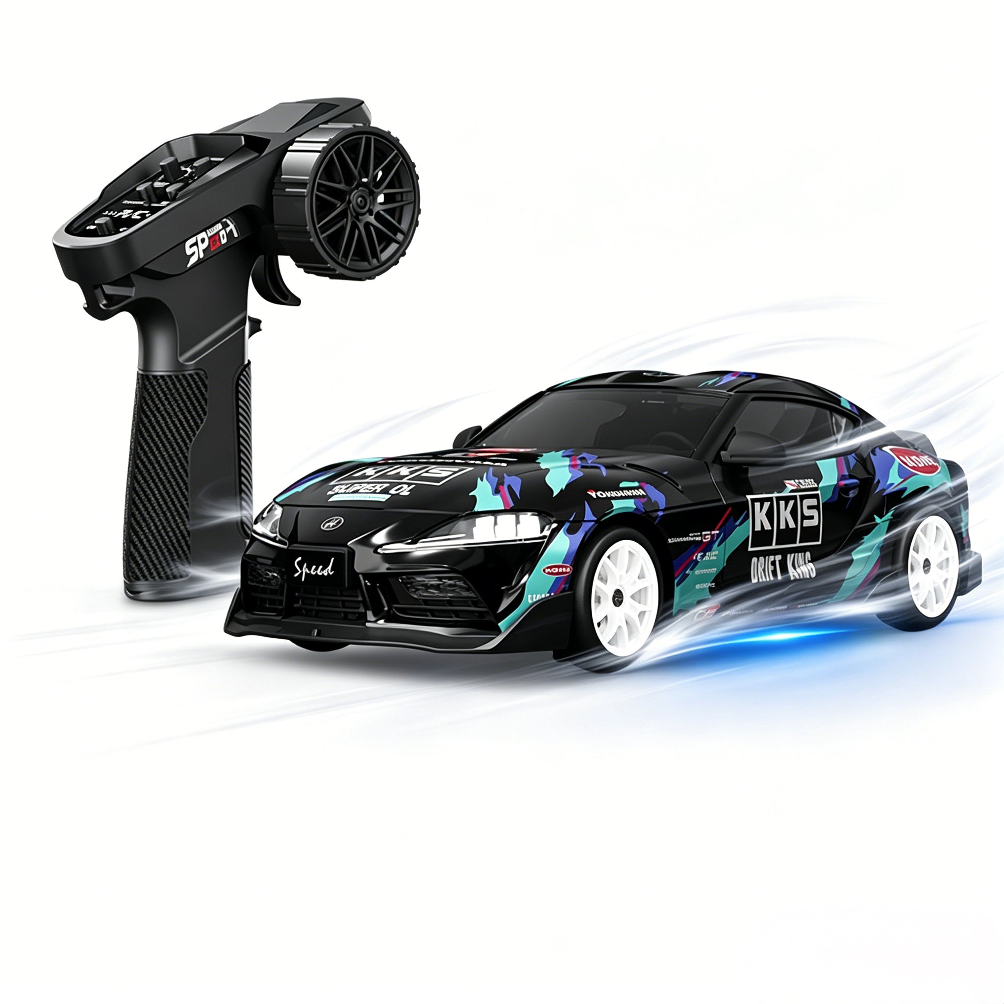 Toyota supra リアル ドリフト ラジコン ADDICTIONリアルグレード