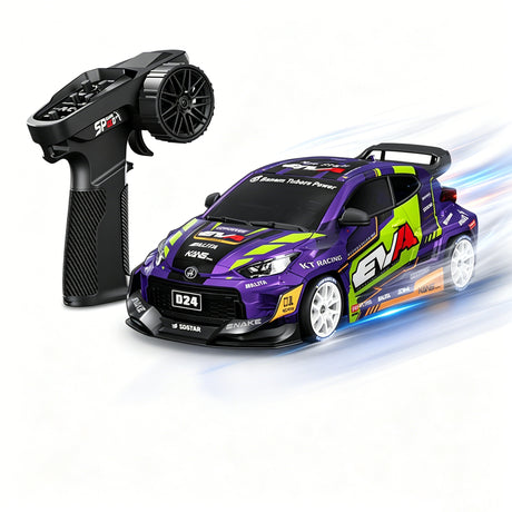 HSTAR 1:24 D24 4WD ドリフトRCカー ジャイロ搭載 技適認証済