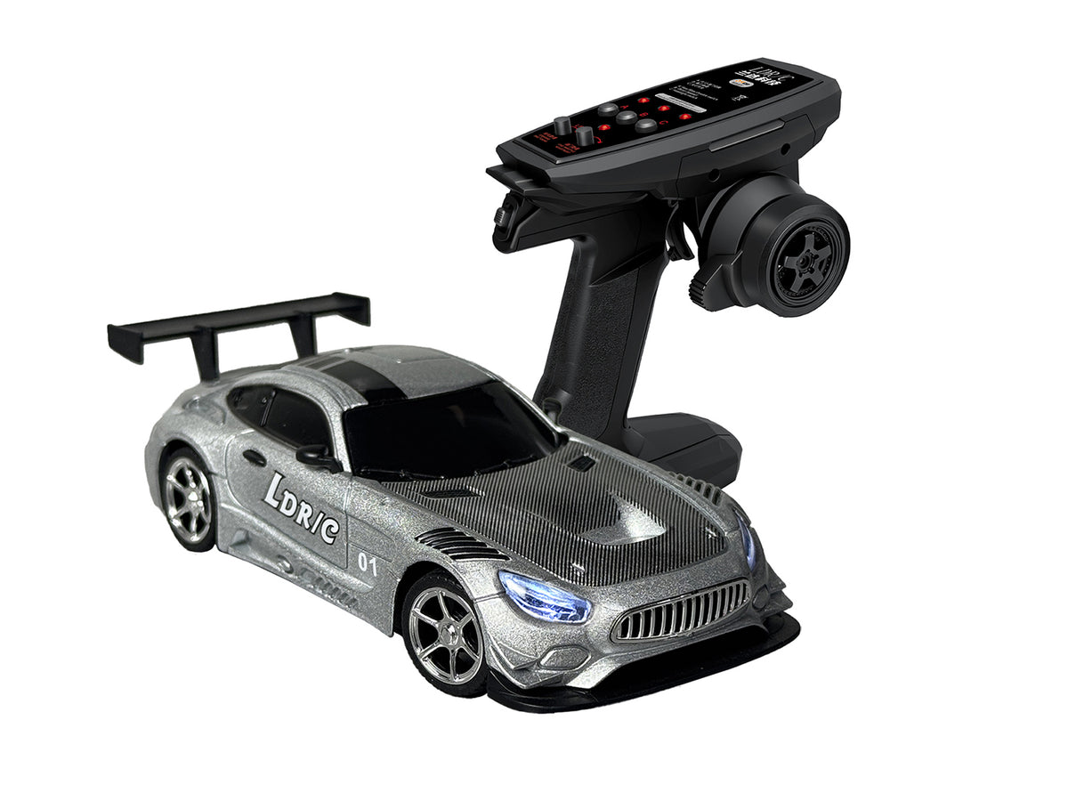 LDRC LD4301 1/43 4WDドリフトカー ジャイロ感度調整