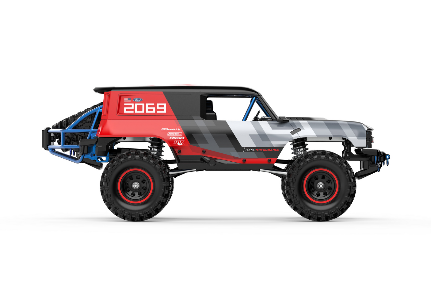 MJX H18P 1/18 Ford Bronco Baja 1000 ラジコンクローラーRTR 技適認証済 バッテリー2本付