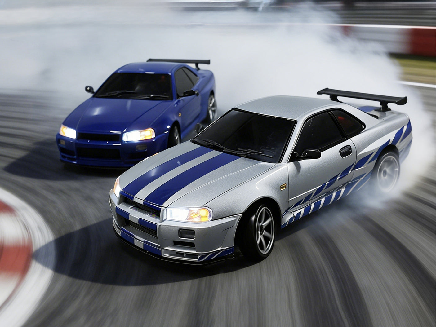 2026新版～LDR/C LD1899 1/18 GTR ラジコンドリフトカー 比例制御  合金製カーシェル