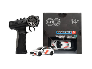 Turbo Racing C90 1/43 RWD ラジコンドリフトカーRTR 技適付 Pegasus 3× Audi A3 公式ライセンス