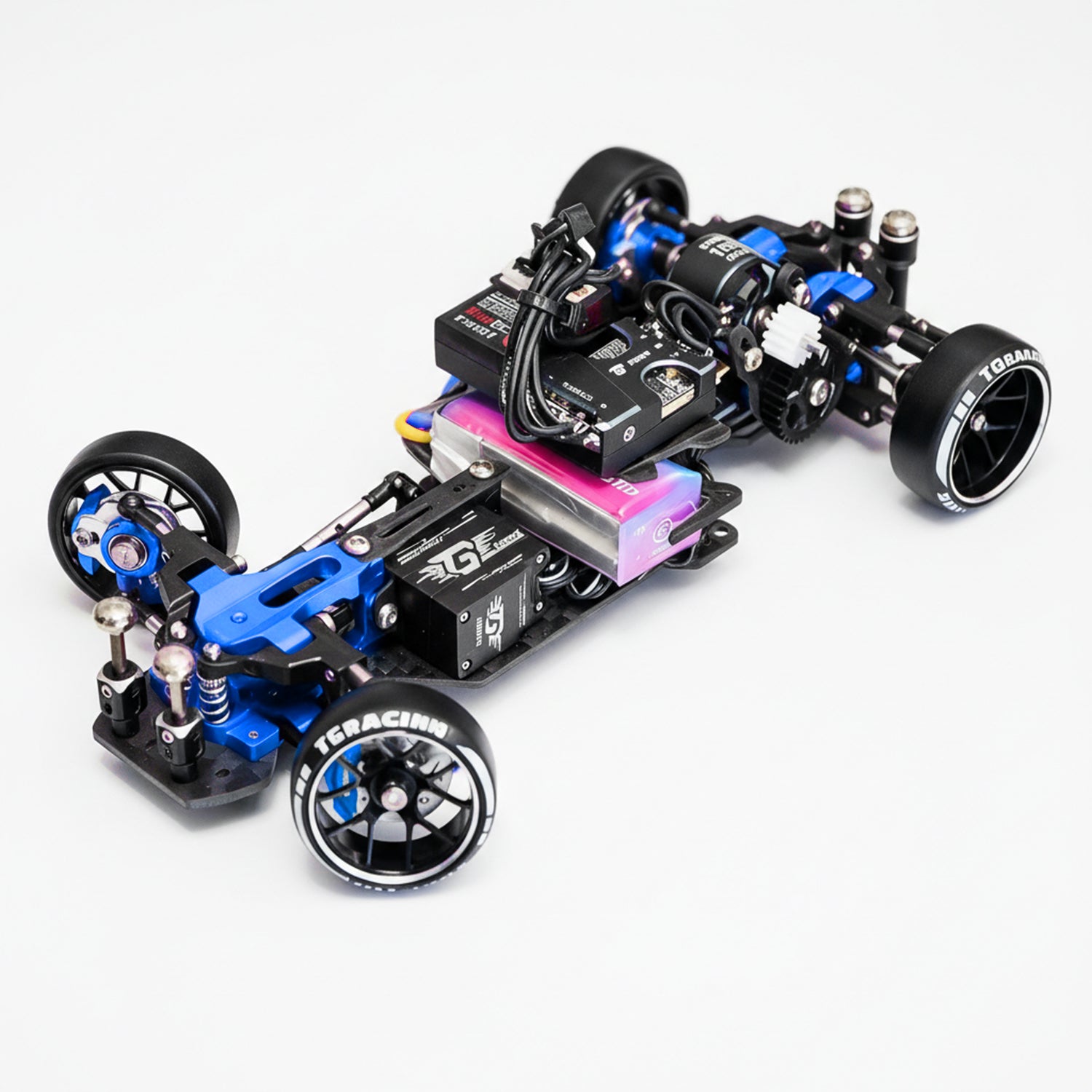 tgレーシング 蚊車　フルセット Yahoo!オークション - 蚊車 TG Racing 01 1/24 1/28 ドリフトカー ミニ