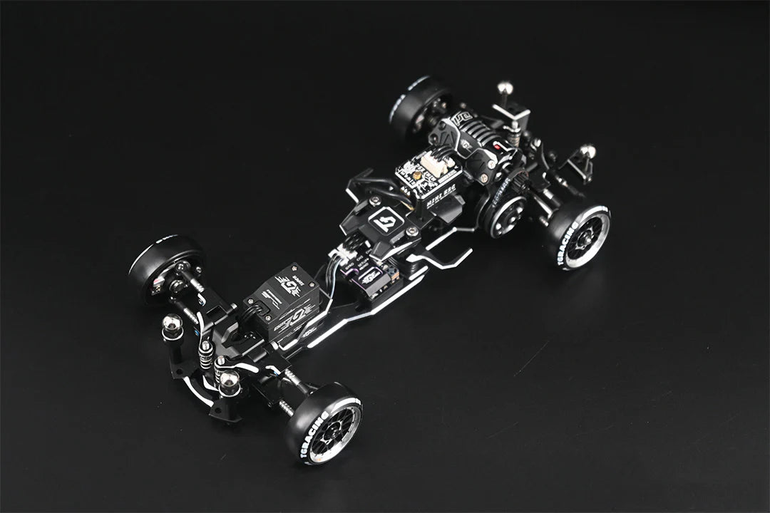 TG Super TG+ OP版 1/24 RWD RCドリフトカーシャーシ（電子パーツ付属）