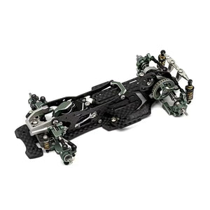 LSD Mono LSDM 1/24 1/28 二輪駆動RWDドリフト蚊車 カーシャーシ