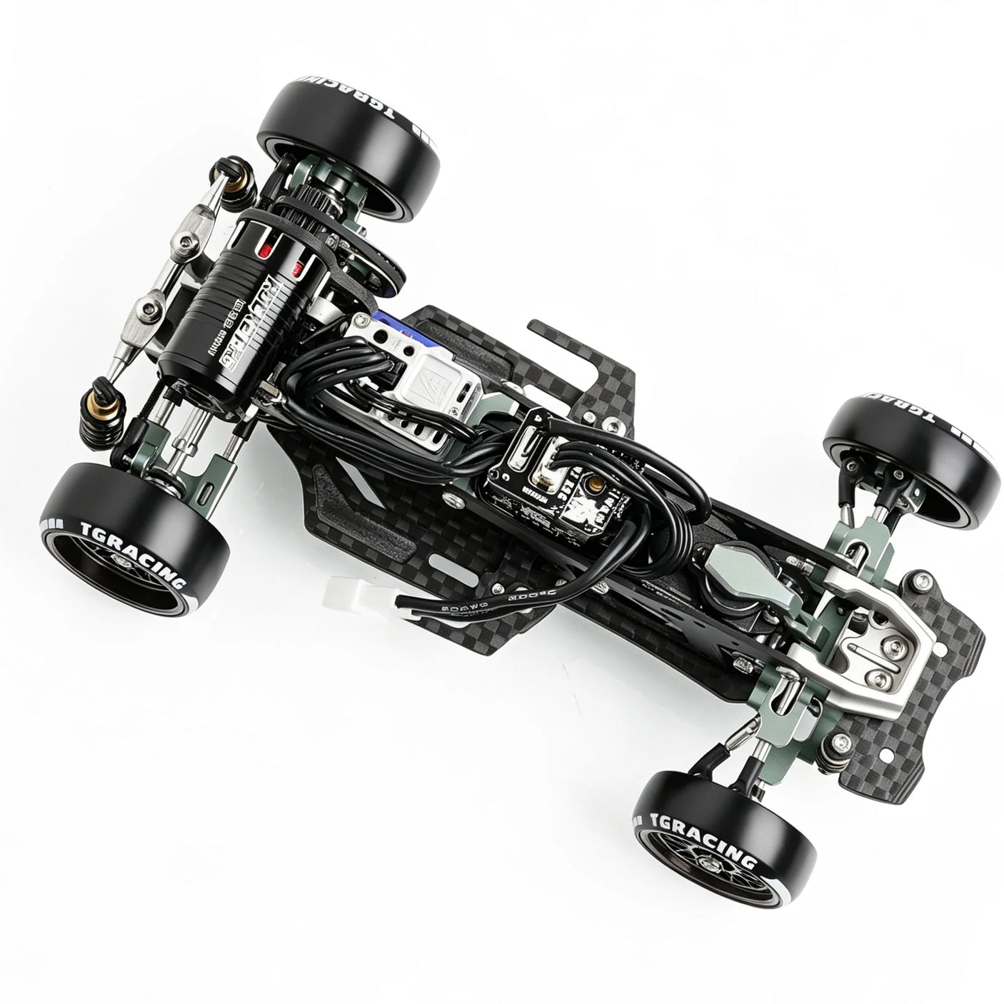 LSD MONO 1/24 RWD RC ドリフト蚊車 組立完成品