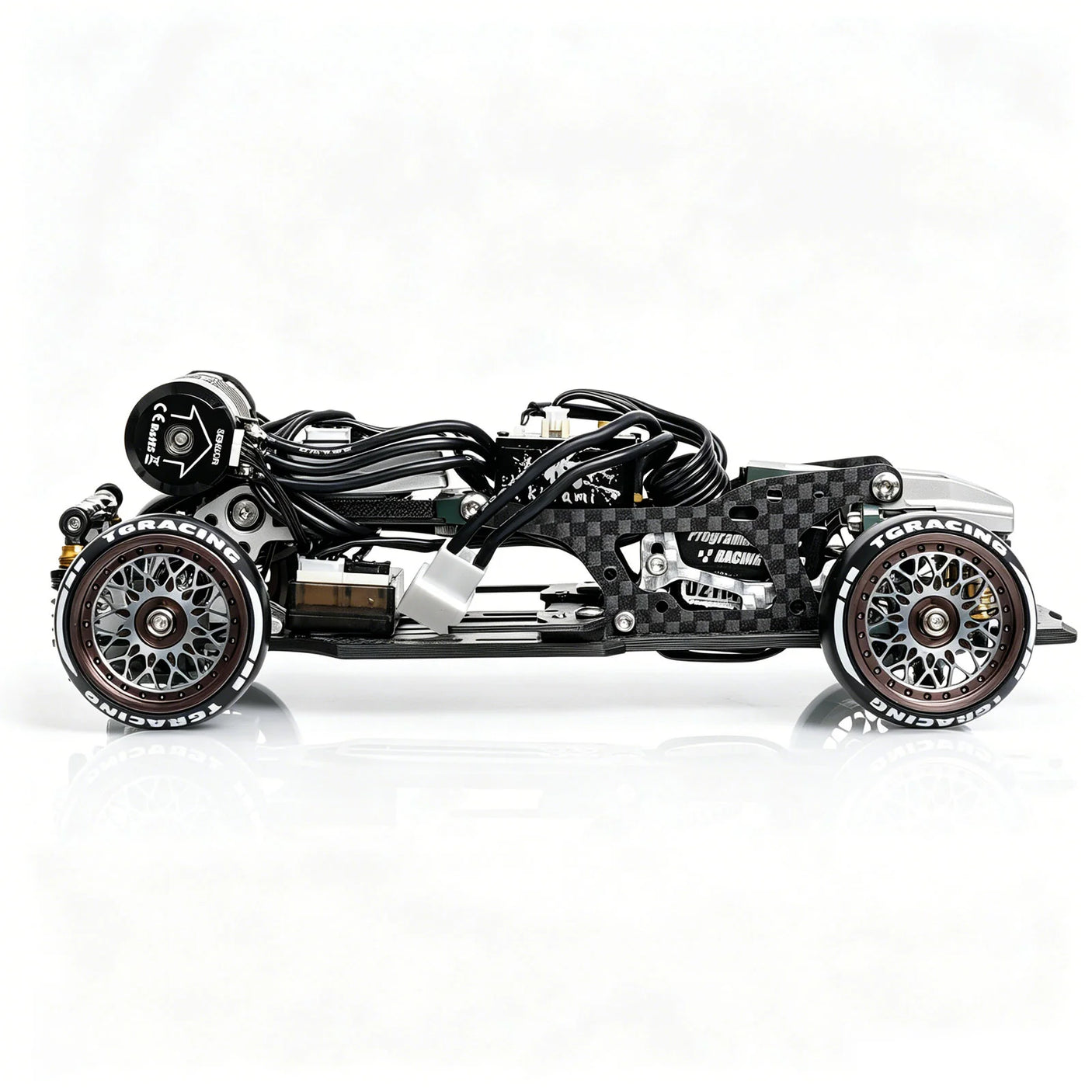 LSD MONO 1/24 RWD RC ドリフト蚊車 組立完成品
