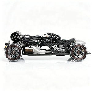 LSD MONO 1/24 RWD RC ドリフト蚊車 組立完成品