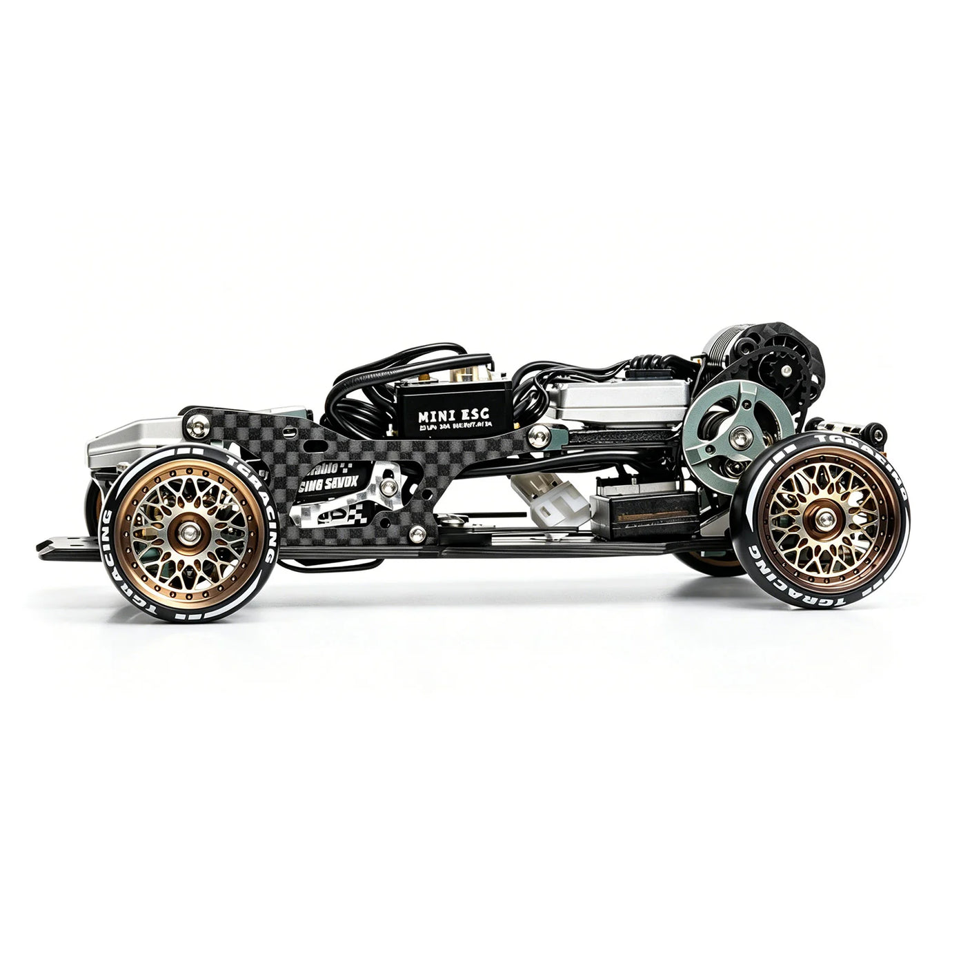 LSD MONO 1/24 RWD RC ドリフト蚊車 組立完成品