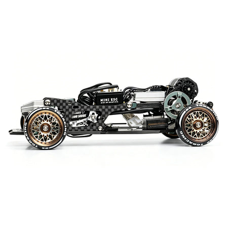 LSD MONO 1/24 RWD RC ドリフト蚊車 組立完成品