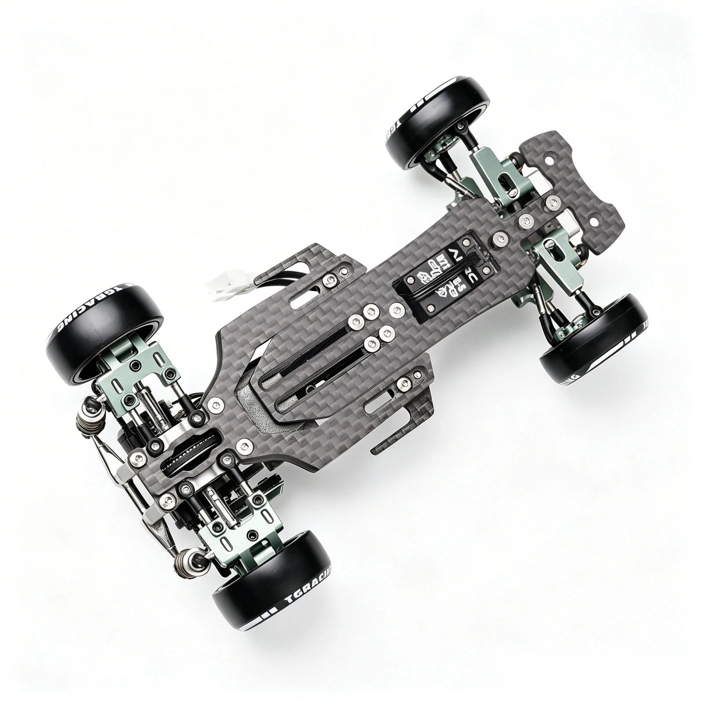 LSD MONO 1/24 RWD RC ドリフト蚊車 組立完成品