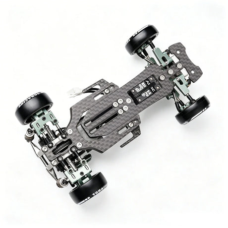LSD MONO 1/24 RWD RC ドリフト蚊車 組立完成品