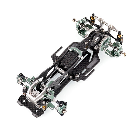 LSD Mono LSDM 1/24 1/28 二輪駆動RWDドリフト蚊車 カーシャーシ
