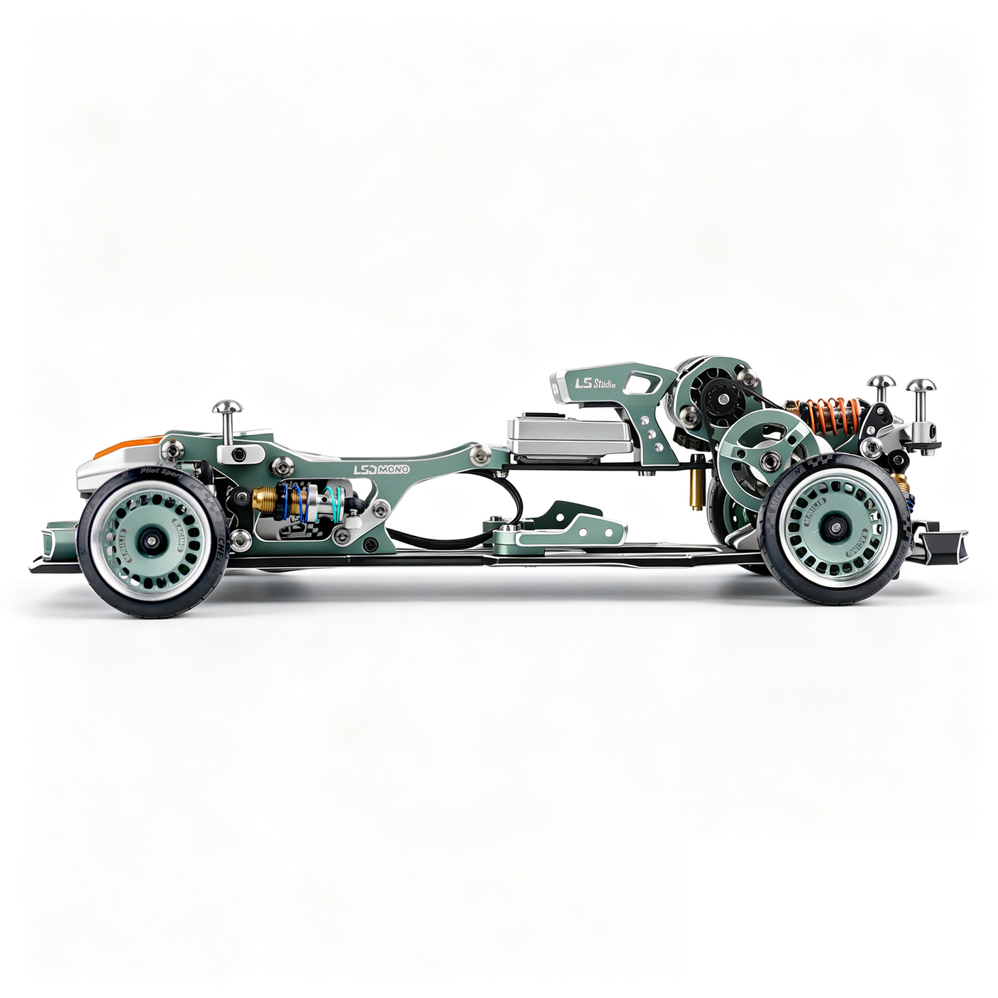 LSD Mono OP版 1/24 RWD RC ドリフトカー 蚊車